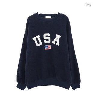 USA Logo Boa Sweatshirt