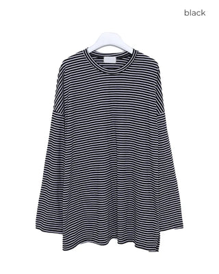 Oversized striped T-shirt