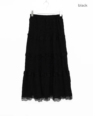 Lace Cancan Long Skirt