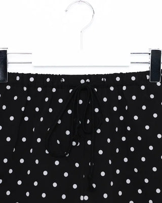 Polka Dot Covered Button Shorts