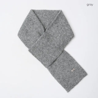 Wool spun scarf