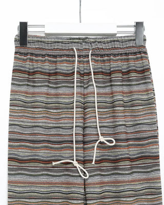 Waist string border bootcut