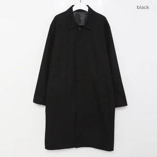 Unisex casual balmacaan coat