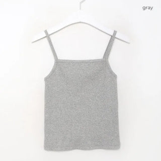 Simple ribbed camisole