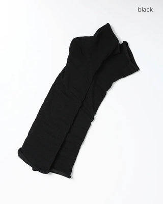 Cut-off open heel three-quarter socks
