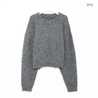 Mohair Round Knit