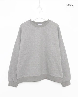 Fleece-lined balloon sweatshirt