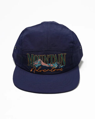 Mountain Stitch Light Straight Cap