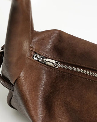Side belt shoulder bag
