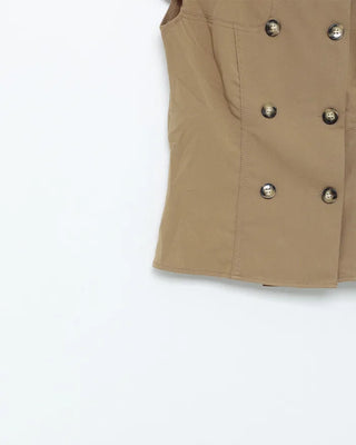 Trench blouse