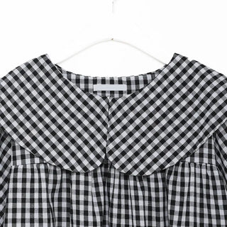 Color checkered mini dress