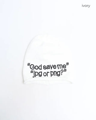 Lettering Beanie