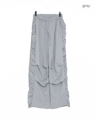 Side Shirring Point Pants