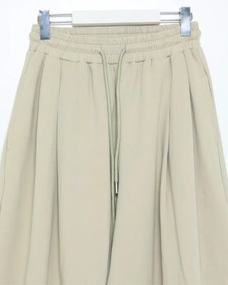 Waistband String Pintuck Sweatpants