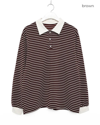 Manny Color Border Long T-Shirt