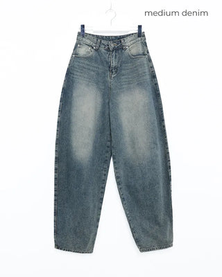 Washed Rounded Denim
