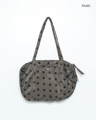 Dot Pocket Boston Tote Bag