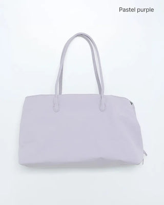 Nylon pocket shoulder bag