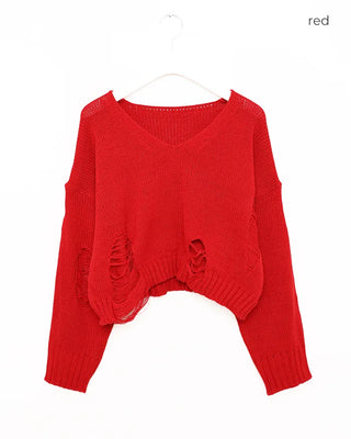 Vintage Cropped Knit