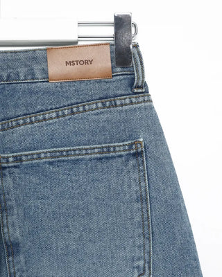 Bermuda denim pants