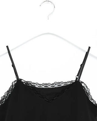 Bust-trace line lingerie dress