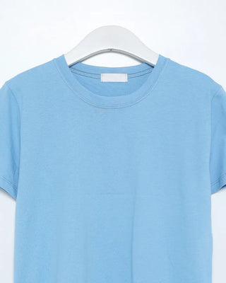 Round neck basic short-sleeve T-shirt
