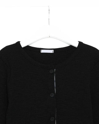 Checkpoint knit cardigan