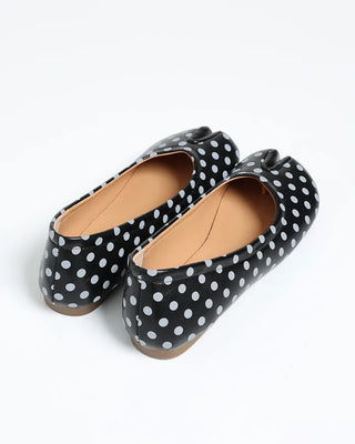 Dot Tabi Flat Shoes