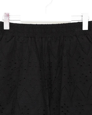 Lace banding pants