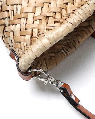 Rattan tote bag