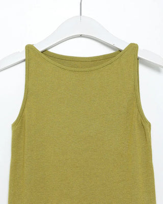 Sleeveless knit