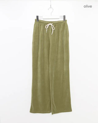 Velour Mood String Pants