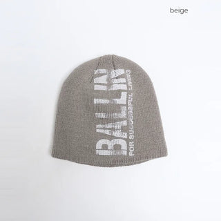 Lettering Graphic Beanie
