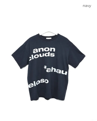 (Unisex) Lettering Oversized T-Shirt