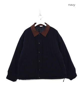 Oversized color-accented blouson