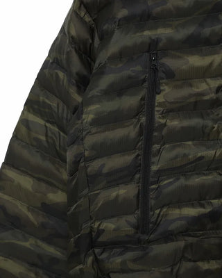 Camouflage padded jacket