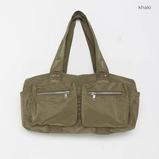 2-Pocket Big Shoulder Bag