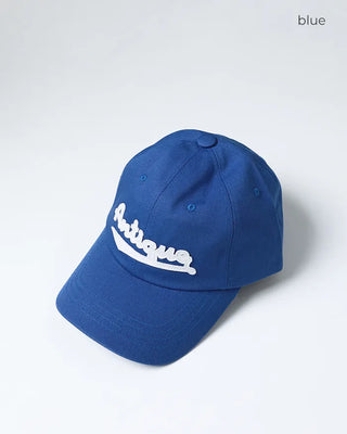 Antique lettering cap
