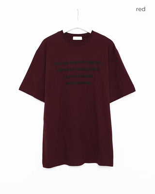 Lettering print T-shirt