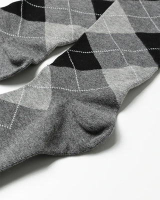 Argyle knee socks