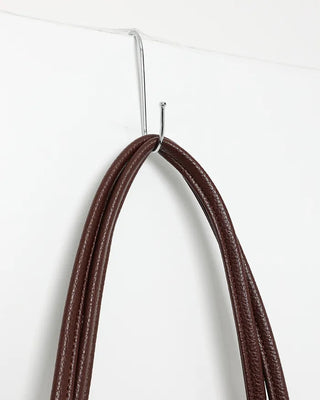 Eco-leather Triangle Shoulder Bag