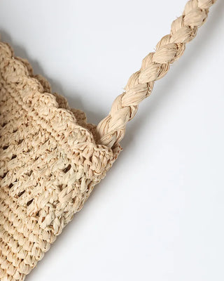 Rattan Bucket Bag