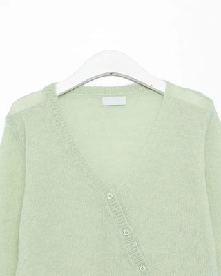 See-through cardigan