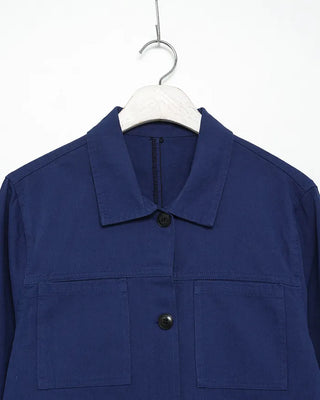 Flap pocket cotton jacket