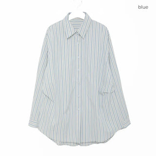 Oversized striped shirt