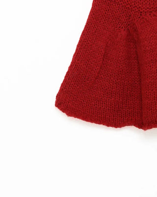 Ribbon knit bustier