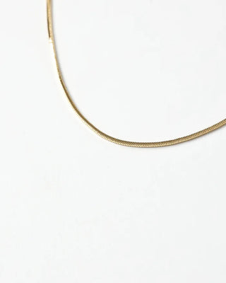 Snake Line Necklace