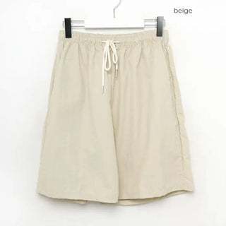 Nylon Banding Half Pants