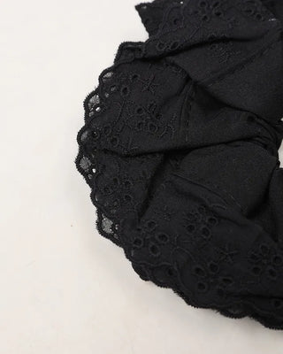 Punching Lace Big Scrunchie