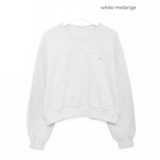 Front logo basic sweatshirt